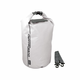 Wasserdichte Tasche Packsack Drybag Seesack Overboard 5 Liter weiß 